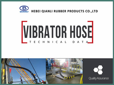 Two applications of vibrator drilling hose.